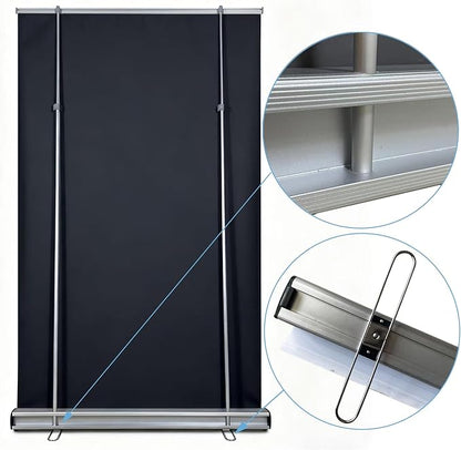 CUSTOM Retractable Banner Stand, Banners are made from curl-free fabric - Image 3