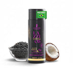 Lazzios Caviar Organic Hair Protein 150 ml (5 oz) – Brazilian Professional Straightening & Smoothing Treatment – Safe Formula with No Toxic Acids, Hyaluronic Acid, Keratin, Caviar & Argan Oil