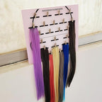 Extension Holder - Wig Sectioning Display Plates, Secure Clip Design, Clip-In Wig Grafting Plate, Time Saving Acrylic Hair Separator Board | Professional Grafting Plate for Hairpieces Home Salon Appl