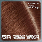 Clairol Nice'n Easy 5R Medium Auburn Hair Dye & Root Touch-Up, Pack of 3