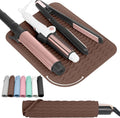 Larger Size Silicone Heat Resistant Mat for Curling Irons, Flat Irons, Hair Straightener and Other Hair Styling Tools, Portable Hot Tools Pad Cover for Travel Vanity Salon(12.0" x 9.0")