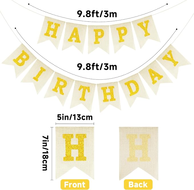 Anwyll Happy Birthday Banner - Image 2