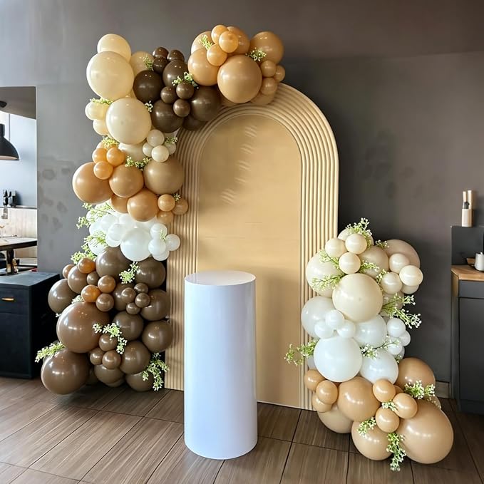 Lukiituke Brown Balloons, Thanksgiving Decorations - Image 7