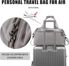 Weekender Duffel Bag with Shoe Compartment And Wet Pocket-Luggage Everyday Overnight Bag for Men and Women Travel-Carry On Gym Bag