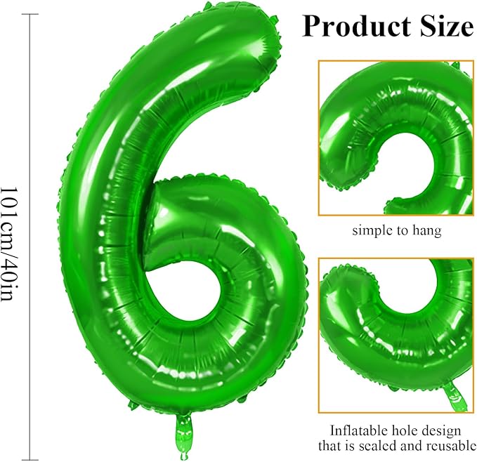 Number 16 Balloons for 16th Birthday Party Decorations, 0-100 Large No.16 - Image 2