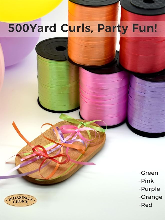 Curling Ribbon Sage Green Ribbon - Image 5