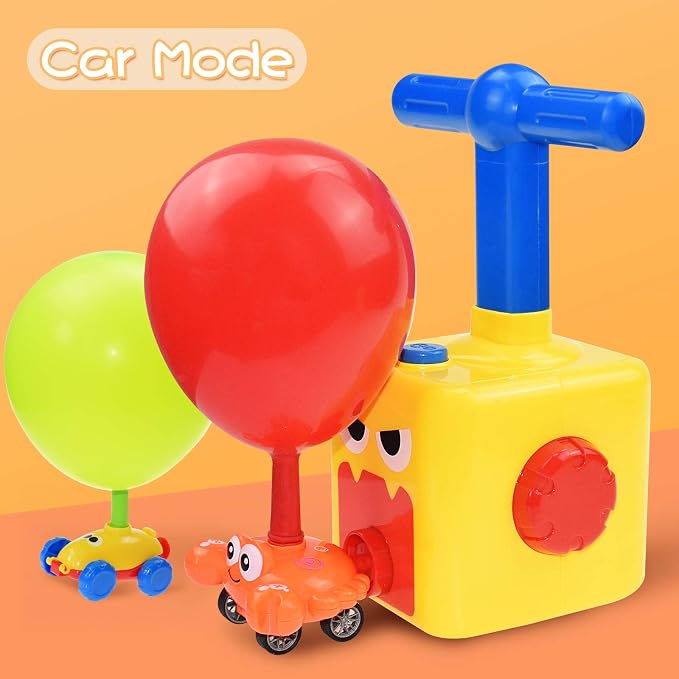 BAKAM Toddler Toys 3-4 for Boys Girls, Balloon Launcher & Powered Car Set - Image 9