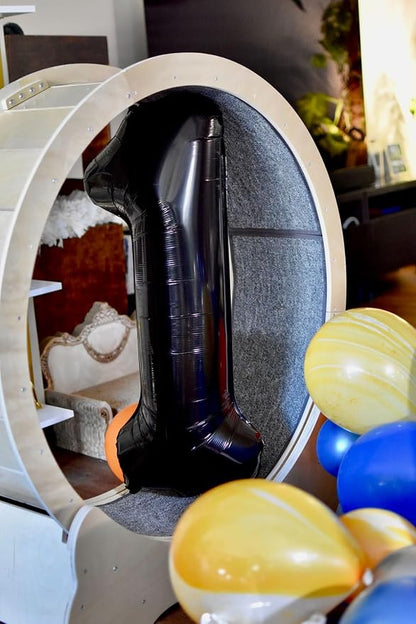 Number 1 Balloons 40 Inch for 1st 11 Birthday Celebration Party, Inflation - Image 2