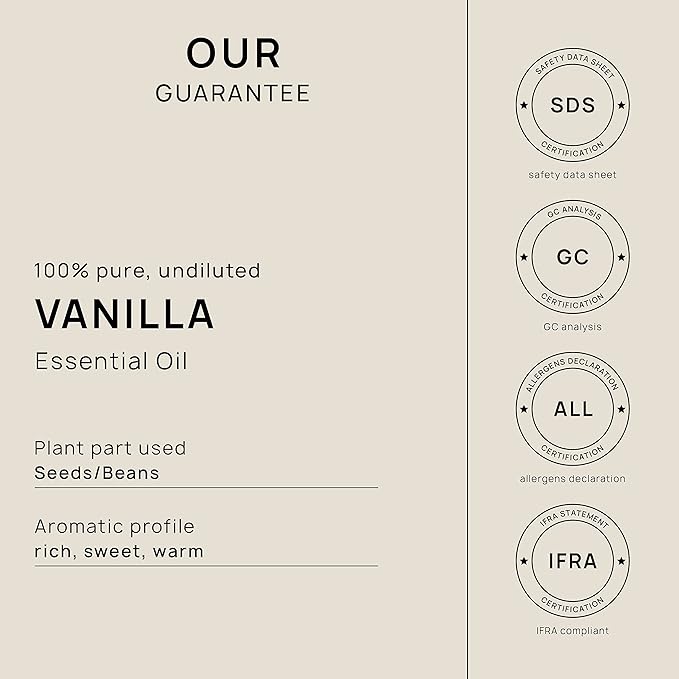 VINEVIDA Vanilla Oleoresin Undiluted 4 oz Essential Oil - Pure, Vegan, and Sustainable