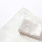 slip The Original King Silk Pillow Case Duo - 100% Pure 22 Momme Mulberry Silk - King Standard Size - Anti-BedHead, Anti-Sleep Crease, White (20" x 36")