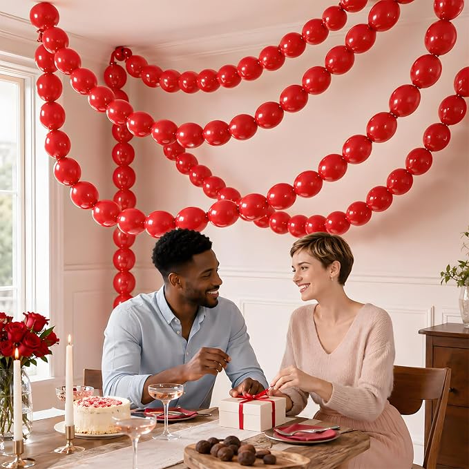 Red Linking Balloons - Image 3