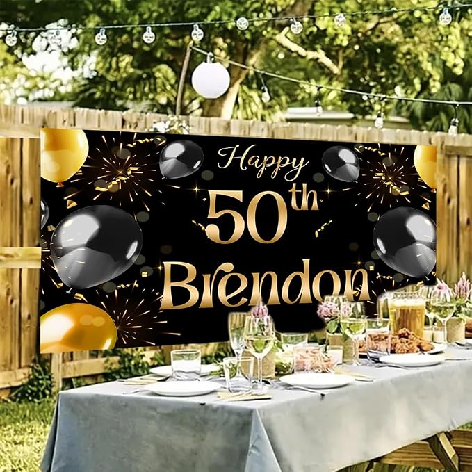 Personalized Happy Birthday Banner Customized - Image 2