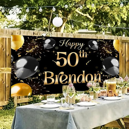 Personalized Happy Birthday Banner Customized - Image 2