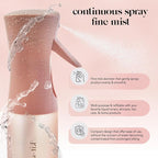 Kitsch Continuous Spray Bottle for Hair – Fine Mist Water Mister & Water Spray Bottle – Recycled Hair Spray Bottle – Spray Bottles for Cleaning, Styling, Plants & More – Terracotta, 150ml