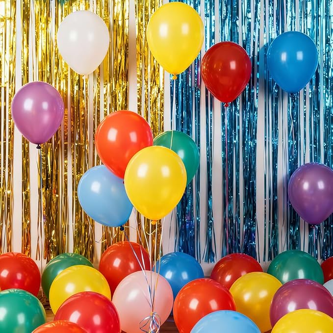 400 Pack Rainbow Balloons - Image 6