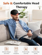 Red Light Therapy Cap for Hair Growth, Infrared Red Light Therapy Hat for Men & Women Thinning Hair Regrowth with 660nm 850nm 940nm Wavelengths, Includes Timer & Controller