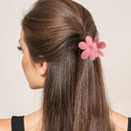 8PCS Flower Clips for Women, Thick Hair Accessories with Multi-Styles, Neutral Colors and Variety Pack, Ideal for Girls