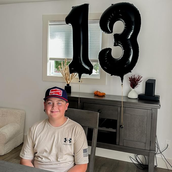 Black 14 Balloon - Image 8