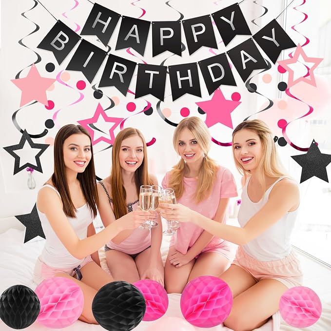 meowtastic Birthday Decorations Happy Birthday Banner - Image 3