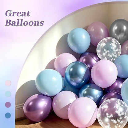 131pcs Frozen Balloon Arch Kit - Image 3