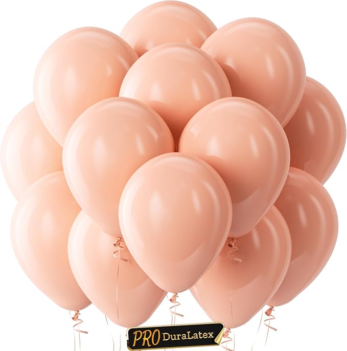 Pro Duralatex Pastel Orange Balloons by Bezente