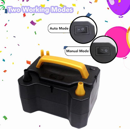 3-in-1 Balloon Electric Inflation & Vacuum Electric Pump | Fast - Image 5