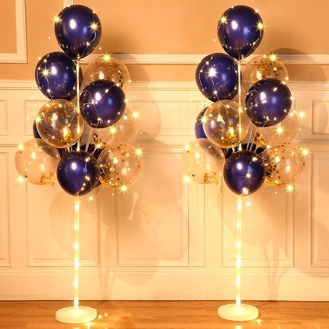 2 Set Floor Balloon Column Stand Kit by Sosation