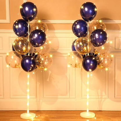 2 Set Floor Balloon Column Stand Kit by Sosation