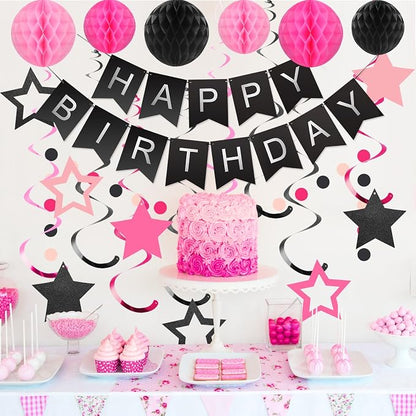 meowtastic Birthday Decorations Happy Birthday Banner - Image 2