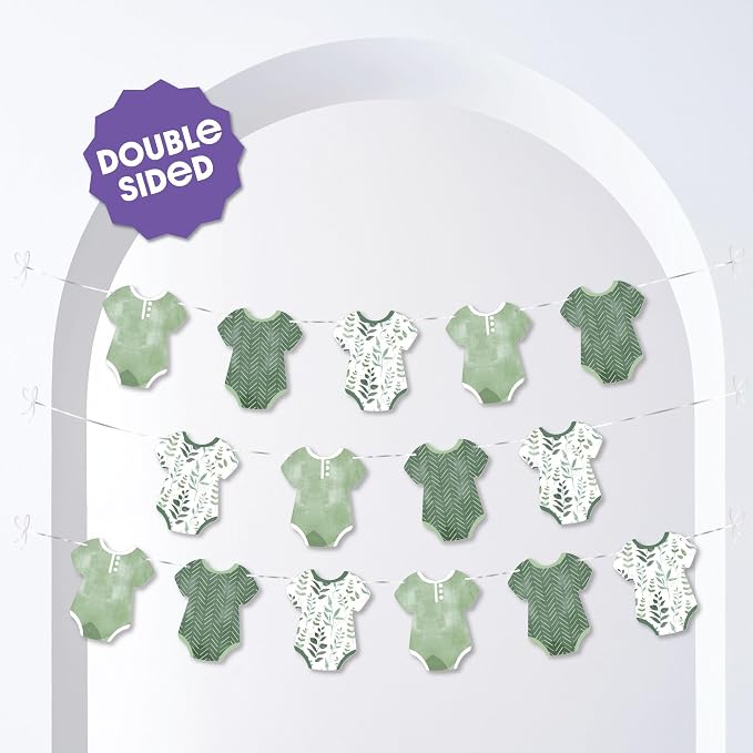 Boho Botanical Baby Shower Party Decorations - Image 2