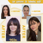 Hair Toppers for Women Real Human Hair Toppers for Women with Thinning Hairs Clip in Bangs 10 inch Swiss Base Hairpieces Loss Cover(Medium Brown to Creamy Iced Blone)#4T1016
