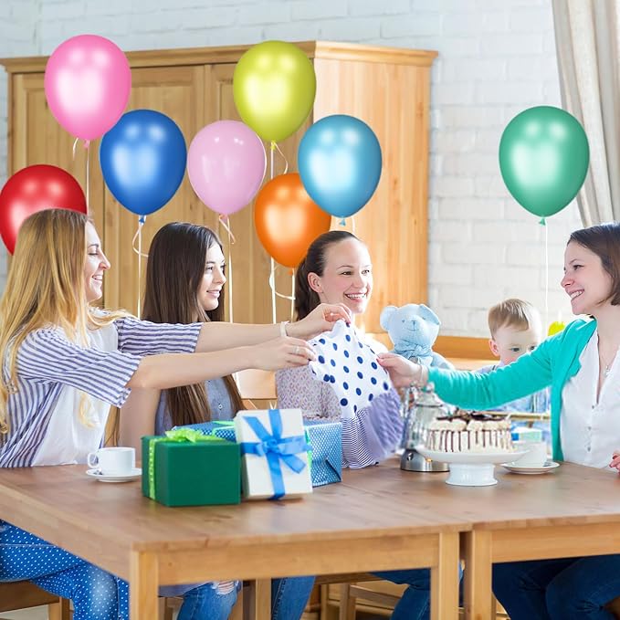120Pcs Balloons Assorted Colors, 12 Inch Latex Party Balloon - Image 6