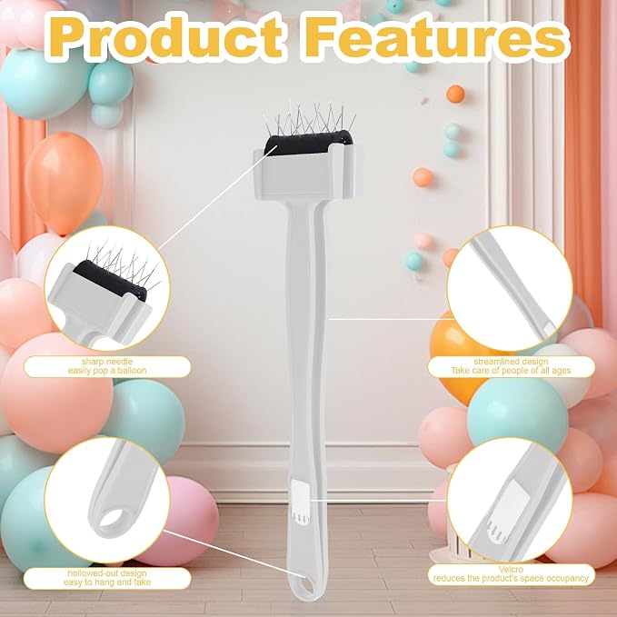 Balloon Burster Stick Popper Tool Removal Kit - Image 3