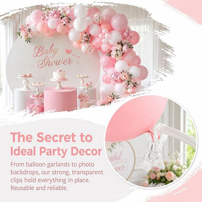 10 Pack Balloon Arch Clips, Clips - Image 3