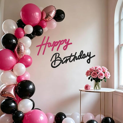 TONIFUL Happy Birthday Sign for Backdrop by TONIFUL