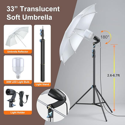 LINCO Lincostore Photo Video Studio Light Kit AM169 | Photography lighting kit - Image 6