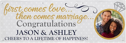 Let's Make Memories Personalized Engagement Banner by LetsMakeMemories