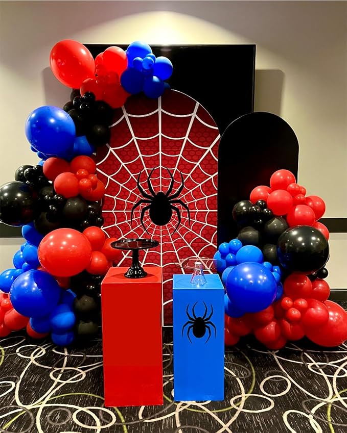 Spider Balloon Arch Garland Kit - Image 4