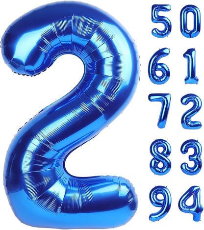 Navy Blue 2 Balloon by IWERP