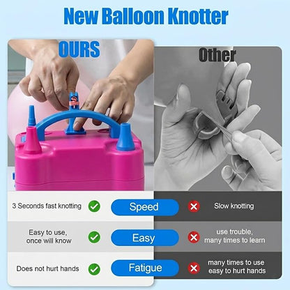 Electric Balloon Pump, Pump Electric, New Fast Balloon Tying Tool, Suitable - Image 4