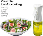 Mistifi Glass Oil Sprayer/Mister 5.1 fl oz (150ml), For Cooking Oil, Olive Oil, Soy Sauce, Vinegar, Non-Aerosol Refillable Dispenser, Spray Bottle (FS637 NaturalFood)