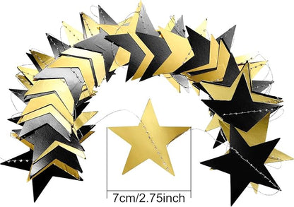 Patelai 130 ft Star Garland Banner Decor - Image 3