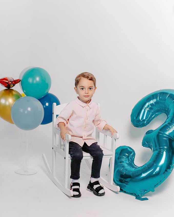 LightBlue 3 Balloon - Image 9