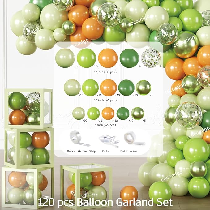 Cocomigo Dinosaur Baby Shower Decorations, All-in-One Set - Image 8