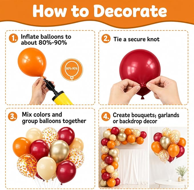Orange Balloons - Image 4