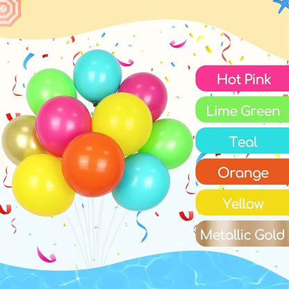 60pcs 12inch Tropical Balloons - Image 7