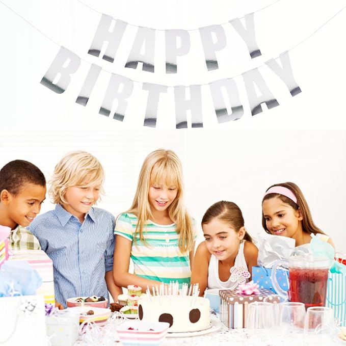 MEETINGU Happy Birthday Banner, Theme Party - Image 4