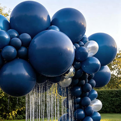 18 Inch Navy Blue Balloons 12 Pack Big Balloons Thick Large Latex Balloon Dark - Image 4