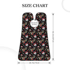 Beard Hair Catcher Bib, Waterproof Non-Stick Grooming Apron for Shaving Trimming, Perfect for Men Dad, Vintage Rock Snake Knife Wild Eagle Rose Skull Shave Bib