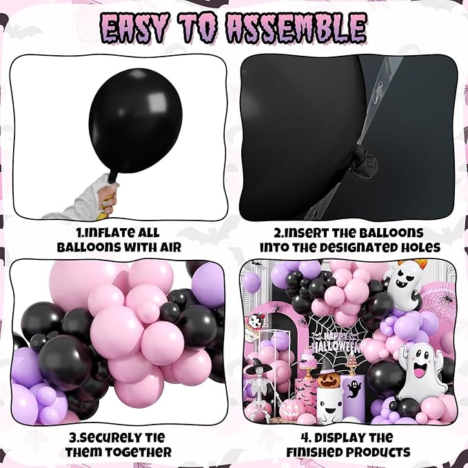 Halloween Balloon Arch Kit, Decorations - Image 3